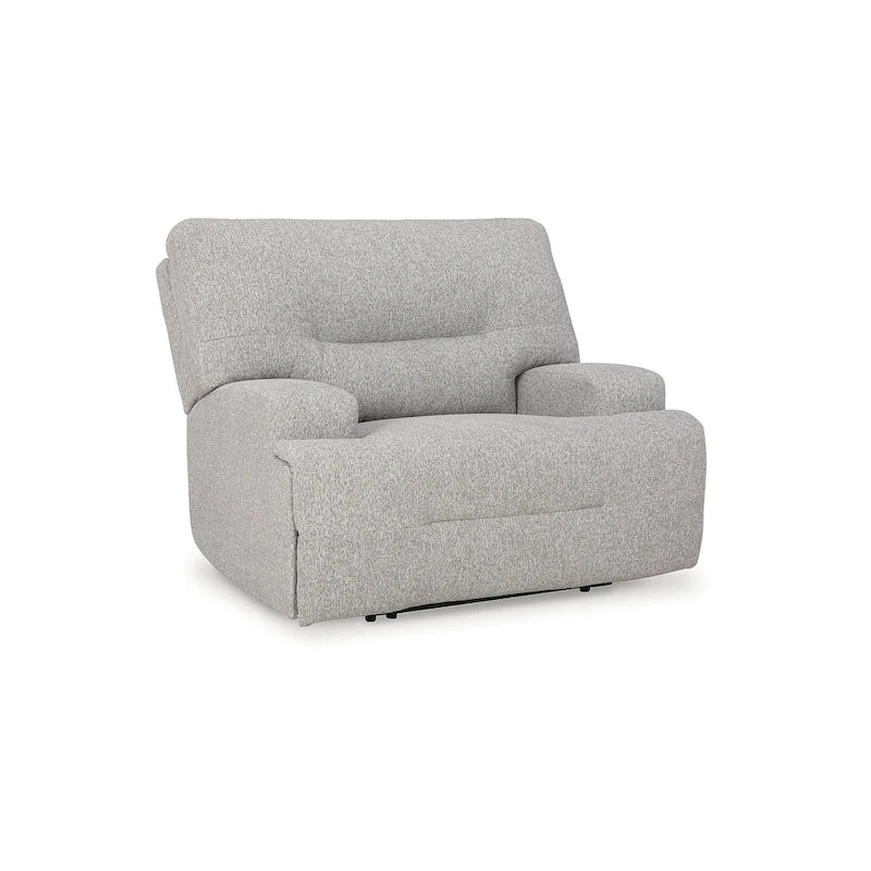 Fauteuil inclinable électrique grand format Acklen Place – Fauteuil inclinable rembourré pour salon