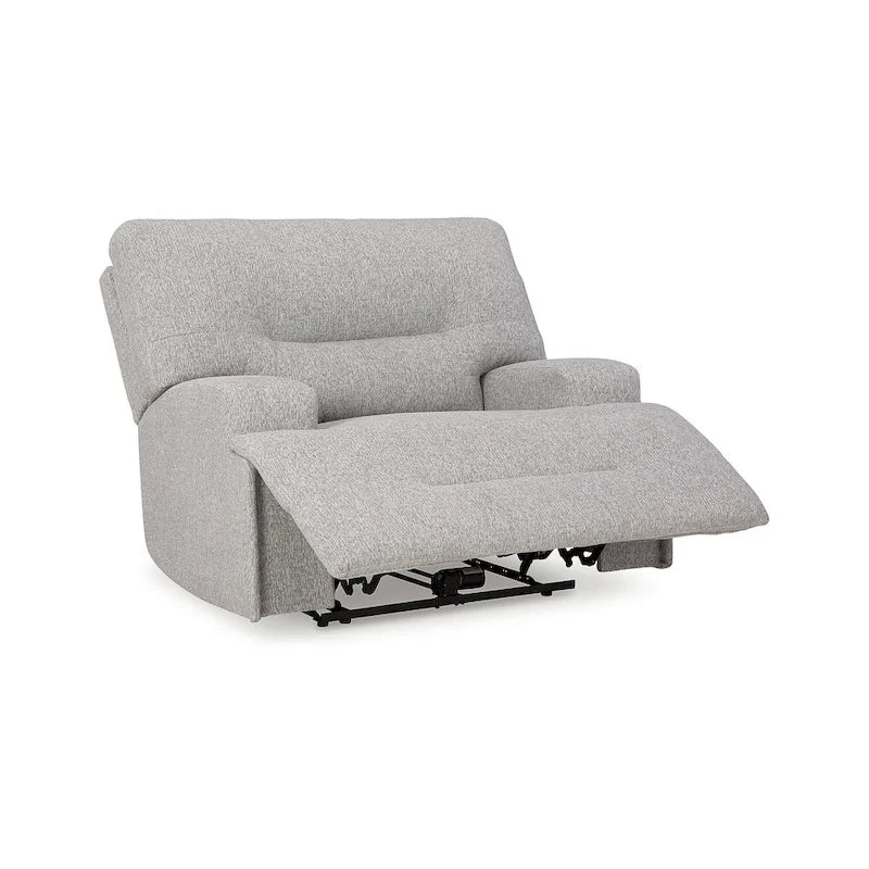 Fauteuil inclinable électrique grand format Acklen Place – Fauteuil inclinable rembourré pour salon