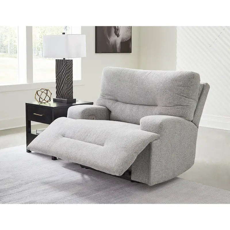 Fauteuil inclinable électrique grand format Acklen Place – Fauteuil inclinable rembourré pour salon