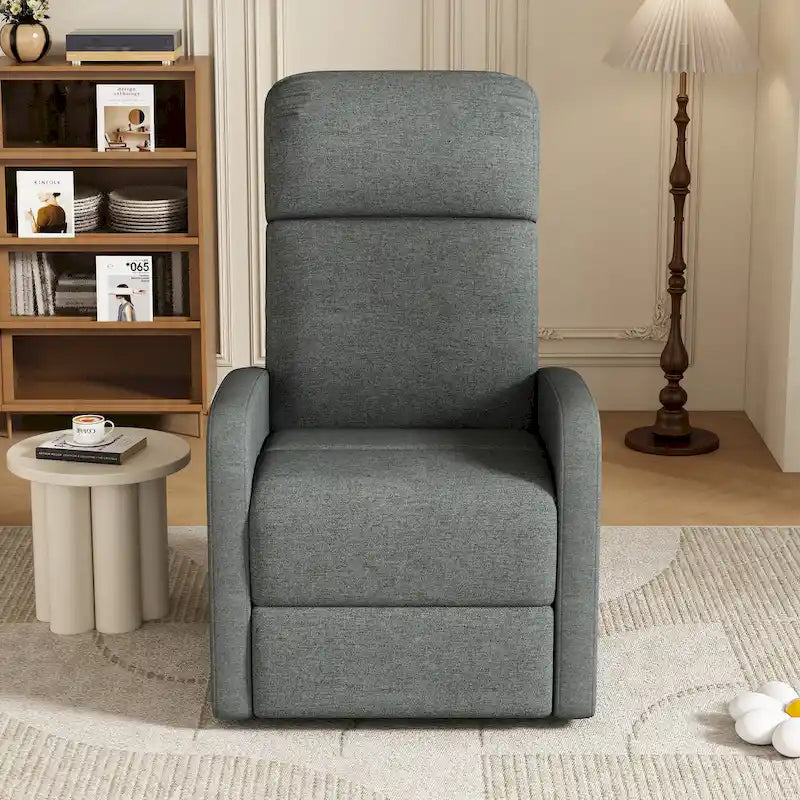 Fauteuil inclinable manuel moderne Fauteuil de cinéma maison inclinable manuel avec dossier réglable pour salon