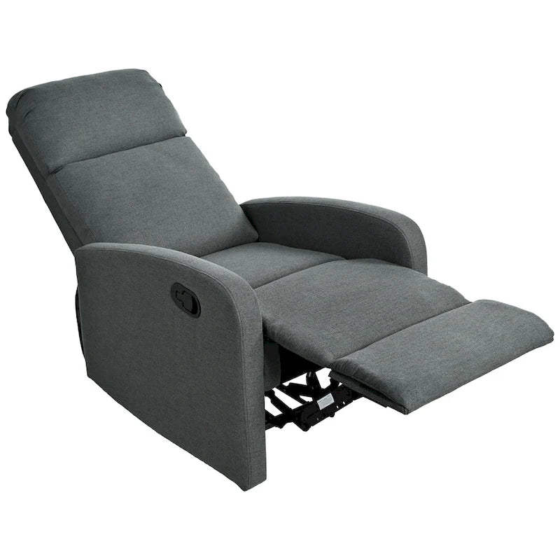 Fauteuil inclinable manuel moderne Fauteuil de cinéma maison inclinable manuel avec dossier réglable pour salon