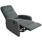 Fauteuil inclinable manuel moderne Fauteuil de cinéma maison inclinable manuel avec dossier réglable pour salon