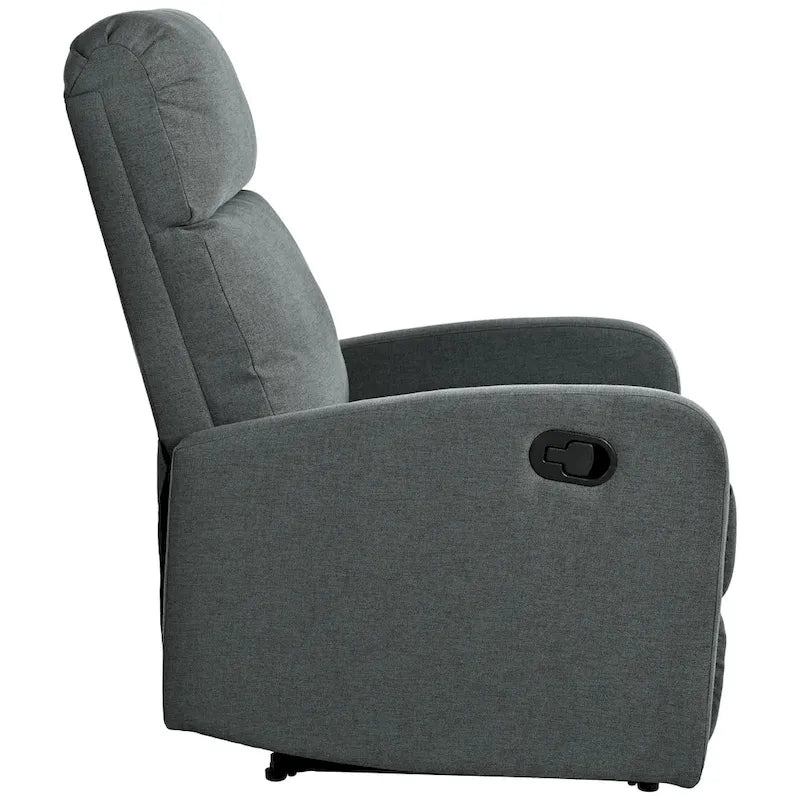 Fauteuil inclinable manuel moderne Fauteuil de cinéma maison inclinable manuel avec dossier réglable pour salon