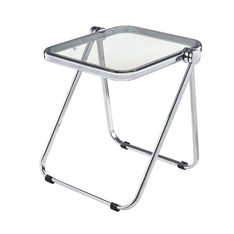 Table pliante rectangulaire Lawrence – Table repliable légère et portable pour usage intérieur