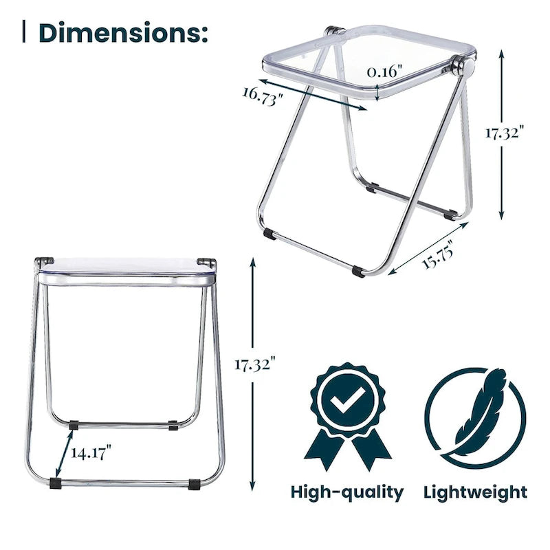 Table pliante rectangulaire Lawrence – Table repliable légère et portable pour usage intérieur