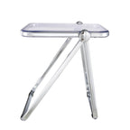 Table pliante rectangulaire Lawrence – Table repliable légère et portable pour usage intérieur