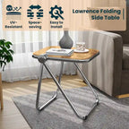 Table pliante rectangulaire Lawrence – Table repliable légère et portable pour usage intérieur