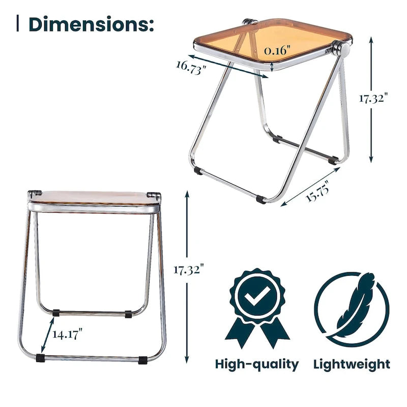 Table pliante rectangulaire Lawrence – Table repliable légère et portable pour usage intérieur