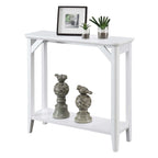 Console de salon Winston de Convenience Concepts avec étagère