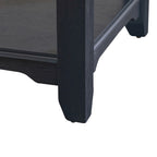 Table d'appoint Summerville gris brossé – bleu marine