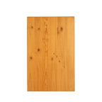 Table de salle à manger Riki – Table de cuisine rectangulaire en bois massif marron clair