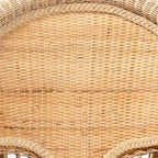 Ensemble de salon 2 pièces capitonné | Canapé 3 places + Causeuse 2 places | Tissu peluche | Naturel