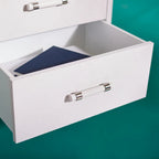 Table de chevet moderne à 2 tiroirs Viviyana – avec rangement pour chambre à coucher