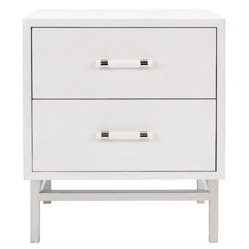 Table de chevet moderne à 2 tiroirs Viviyana – avec rangement pour chambre à coucher