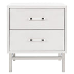 Table de chevet moderne à 2 tiroirs Viviyana – avec rangement pour chambre à coucher