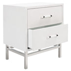 Table de chevet moderne à 2 tiroirs Viviyana – avec rangement pour chambre à coucher