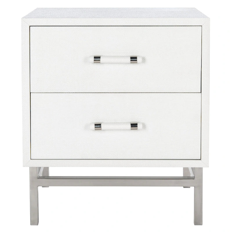 Table de chevet moderne à 2 tiroirs Viviyana – avec rangement pour chambre à coucher
