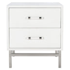 Table de chevet moderne à 2 tiroirs Viviyana – avec rangement pour chambre à coucher