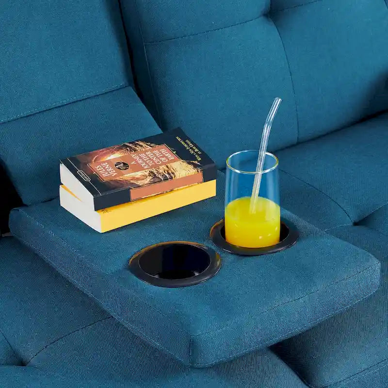 Canapé-lit futon convertible en tissu – Canapé-lit pliant pour salon