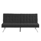 Canapé convertible moderne en tissu, confortable pour appartement, salon, studio