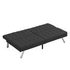 Canapé convertible moderne en tissu, confortable pour appartement, salon, studio