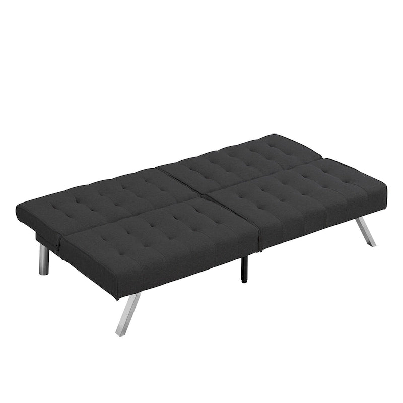 Canapé convertible moderne en tissu, confortable pour appartement, salon, studio