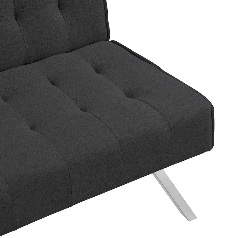 Canapé convertible moderne en tissu, confortable pour appartement, salon, studio