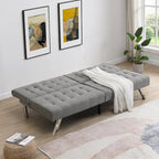 Canapé convertible moderne en tissu, confortable pour appartement, salon, studio