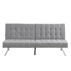 Canapé convertible moderne en tissu, confortable pour appartement, salon, studio