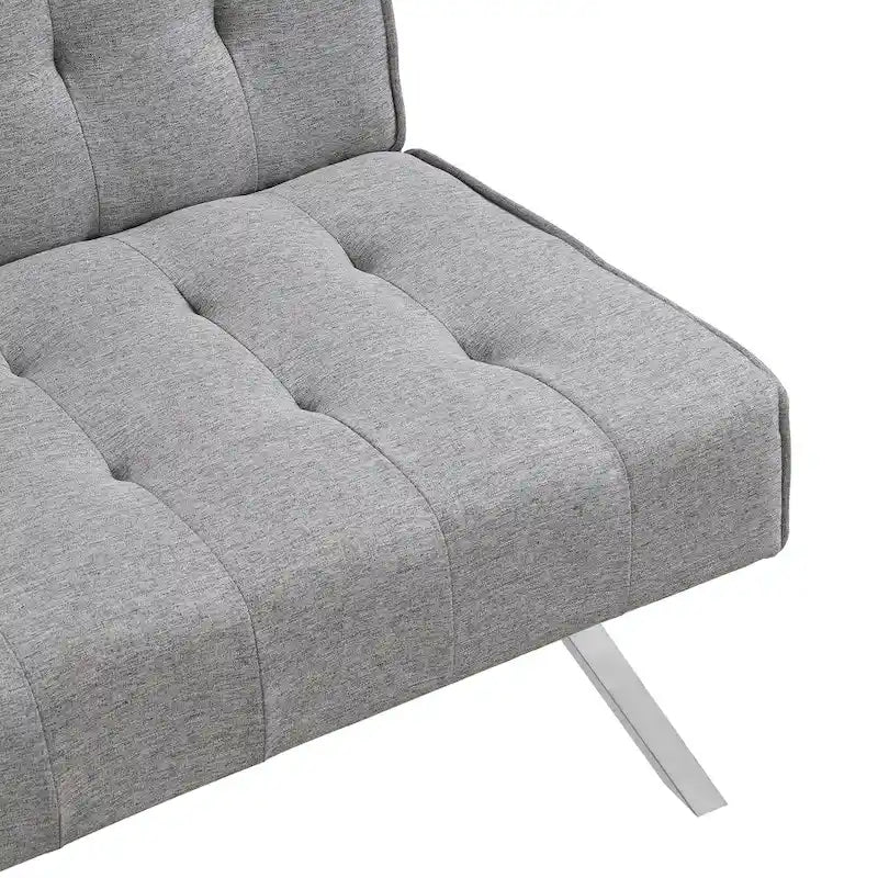 Canapé convertible moderne en tissu, confortable pour appartement, salon, studio