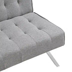 Canapé convertible moderne en tissu, confortable pour appartement, salon, studio