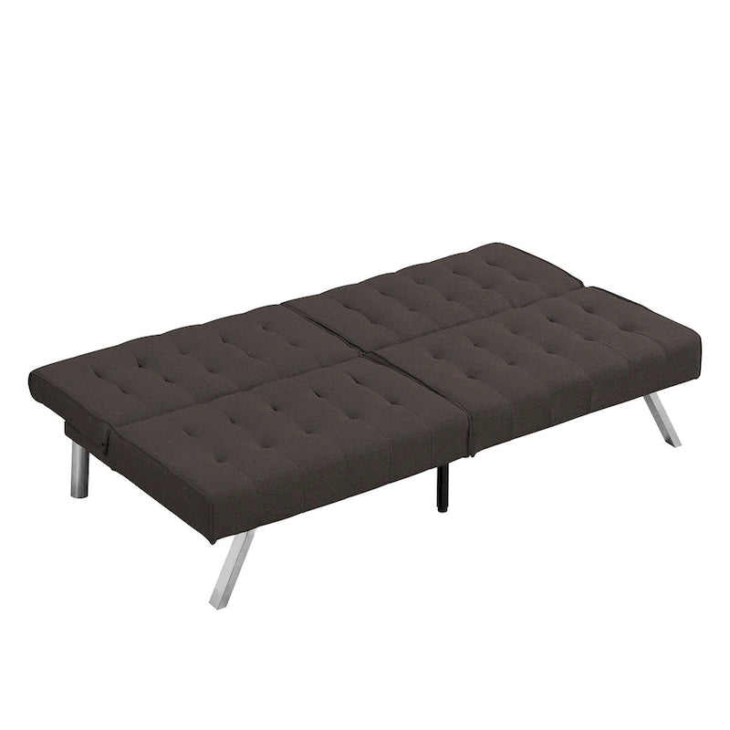 Canapé convertible moderne en tissu, confortable pour appartement, salon, studio
