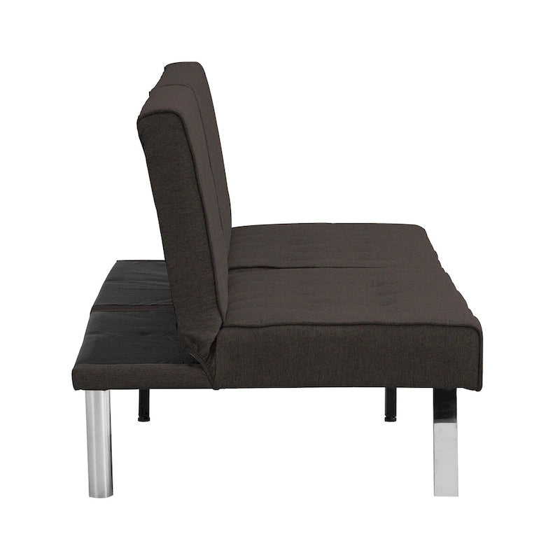 Canapé convertible moderne en tissu, confortable pour appartement, salon, studio