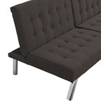 Canapé convertible moderne en tissu, confortable pour appartement, salon, studio