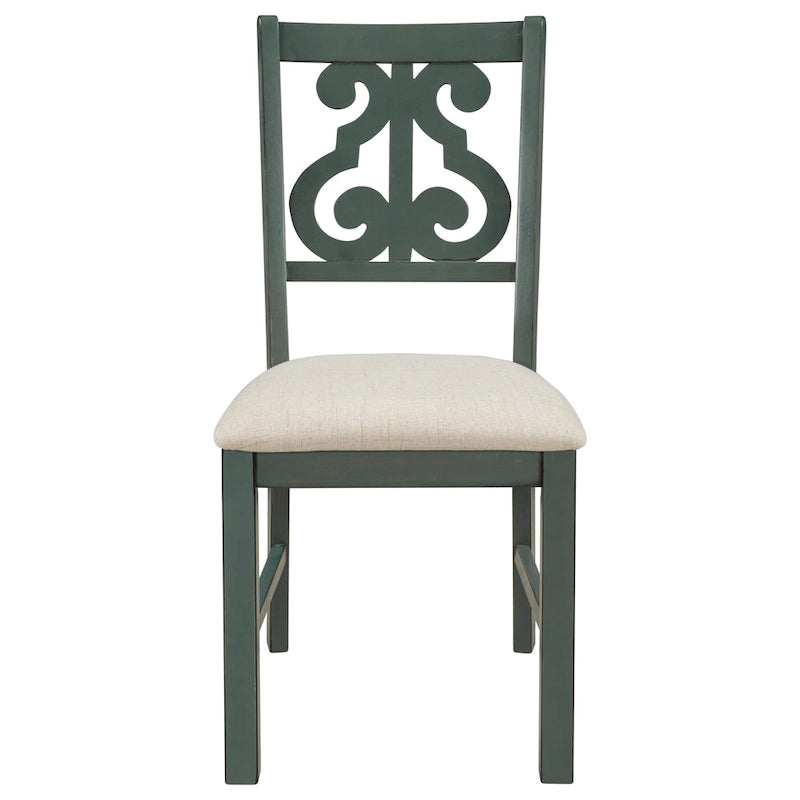 Ensemble table et chaises rondes 5 pièces