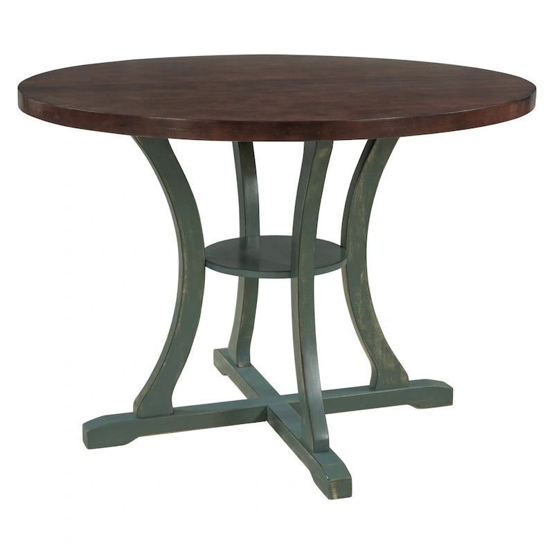 Ensemble table et chaises rondes 5 pièces