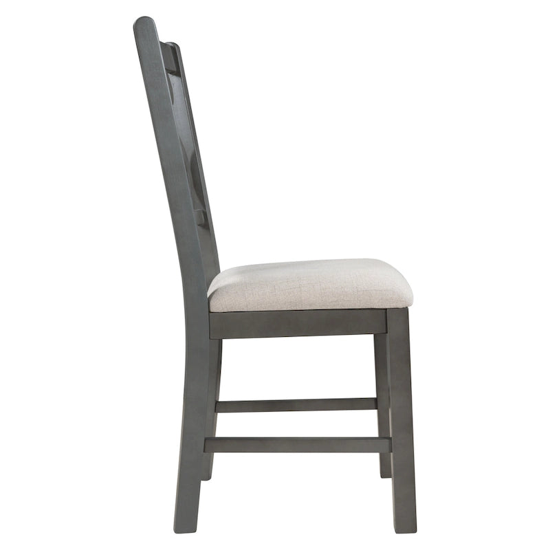 Ensemble table et chaises rondes 5 pièces
