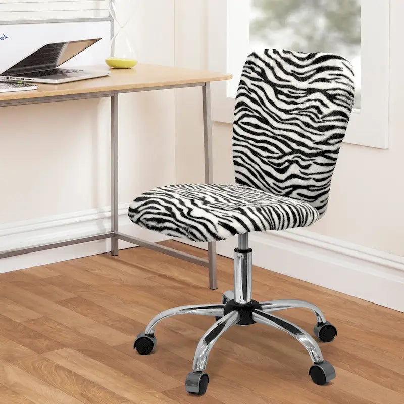 Chaise de bureau ergonomique à hauteur réglable – Chaise de bureau à domicile avec base pivotante