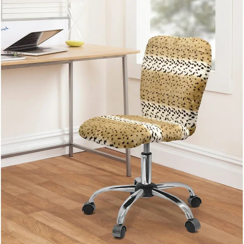 Chaise de bureau ergonomique à hauteur réglable – Chaise de bureau à domicile avec base pivotante