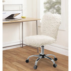 Chaise de bureau ergonomique à hauteur réglable – Chaise de bureau à domicile avec base pivotante